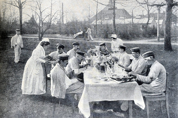 I. WK - Verwundetenversorgung in der Heimat