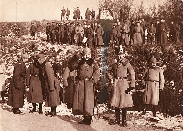 WWI - Wilhelm II and Crown Prince Wilhelm