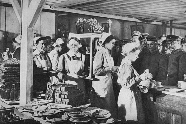 I. WK - Westfront - Truppenversorgung