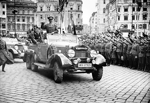 III. Reich - Hitler in Brünn 1939