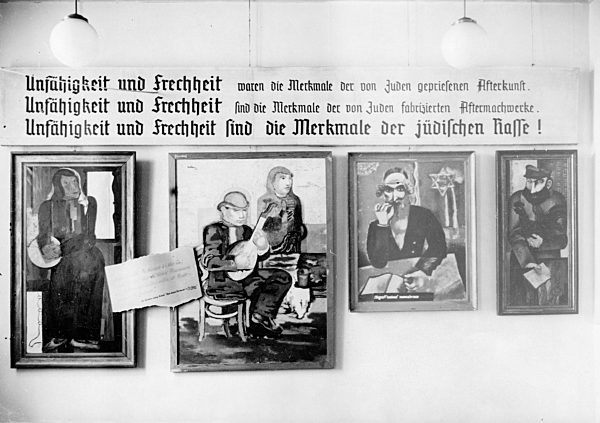 Third Reich - Degenerate Art Exhibition in Berlin 1938