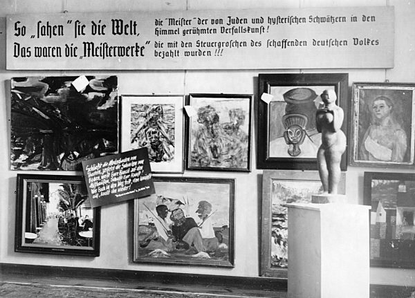 Third Reich - Degenerate Art Exhibition in Berlin 1938
