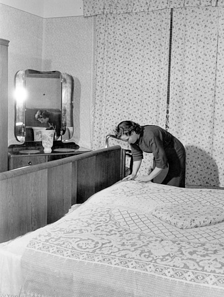 DDR - Schlafzimmer 1950er Jahre