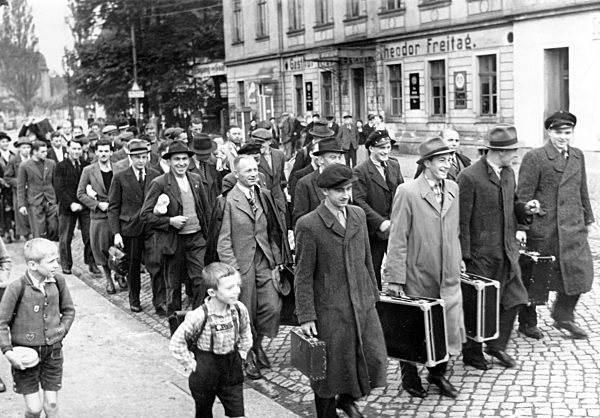 Third Reich - Sudeten German refugees 1938