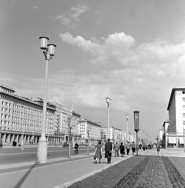 DDR - Berliner Stalinallee 1953