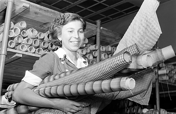 DDR - Perlonstoffe 1952