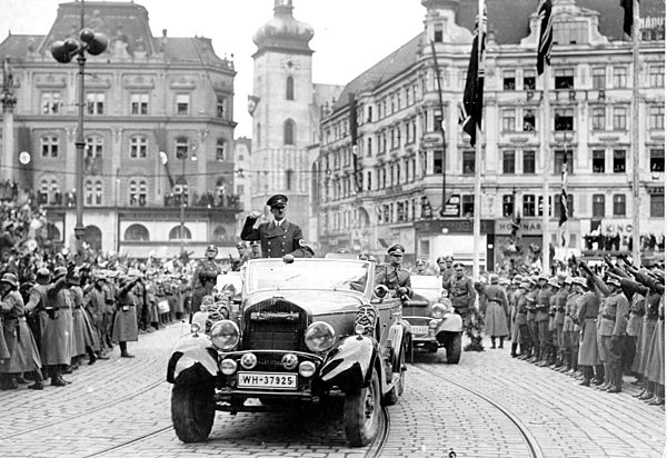 III. Reich - Hitler in Brünn 1939
