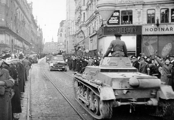 III. Reich - Einzug der deutschen Truppen in Brünn 1939