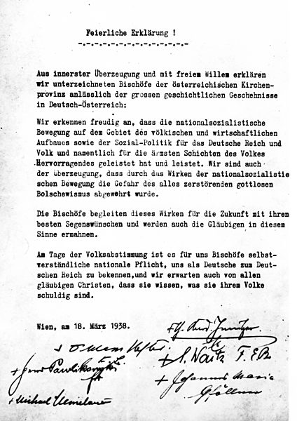 III. Reich - Anschluß Österreichs 1938