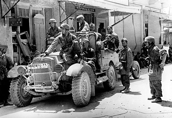 II. WK - Deutsche Truppen auf Kreta  1941