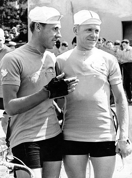 DDR - Radsport - Gustav-Adolf Schur und Viktor Kapitonow - 1959