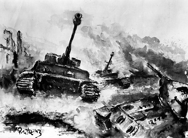 II. WK - Ostfront - Division Großdeutschland 1944