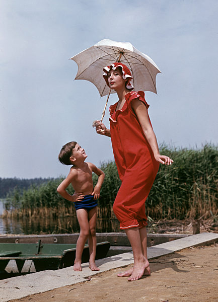 DDR - Bademode historisch um 1957