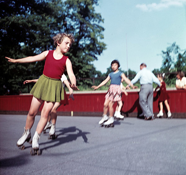 DDR - Rollschuhlaufen um 1965