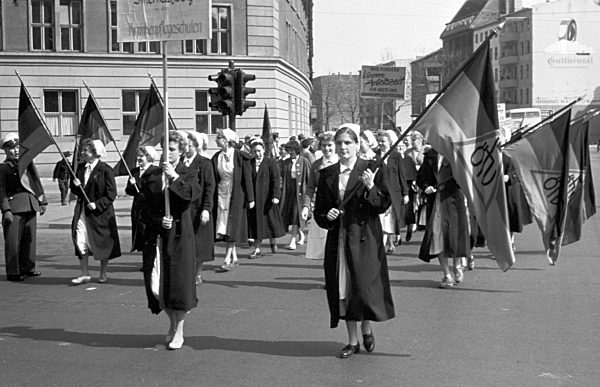 West-Berlin - Maidemonstration 1958
