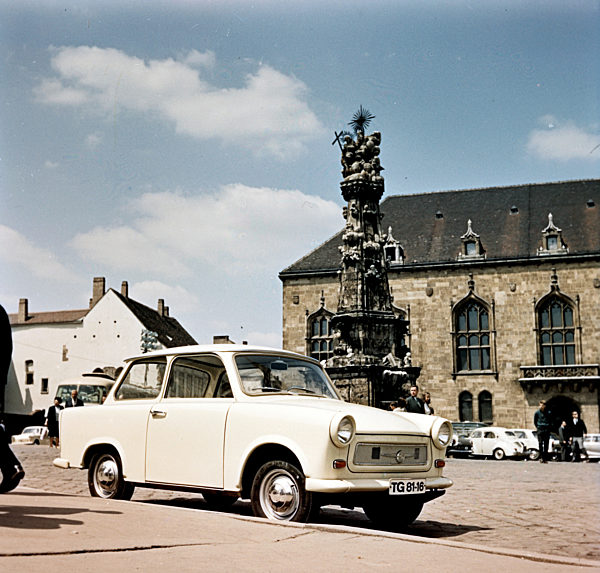 DDR - Probefahrt Trabant um 1964