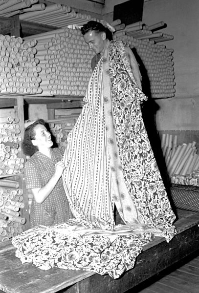 DDR - VEB Modedruck Gera 1954