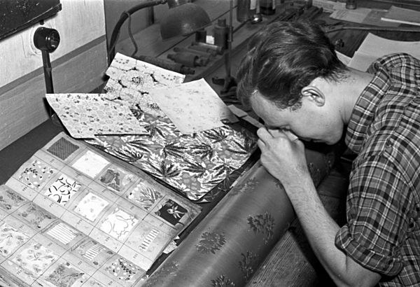 DDR - VEB Modedruck Gera 1954