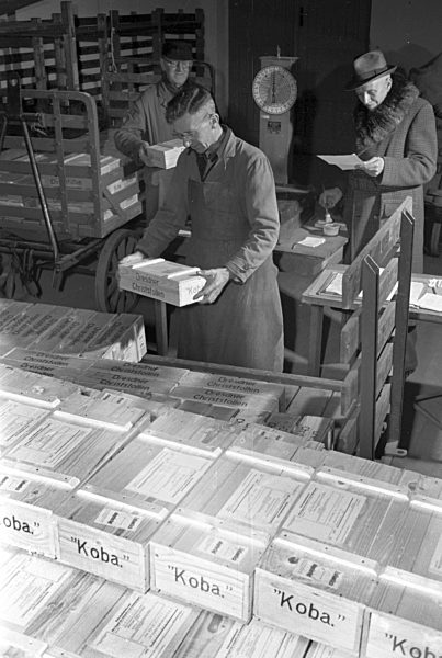 DDR - Dresdner Christstollen 1954