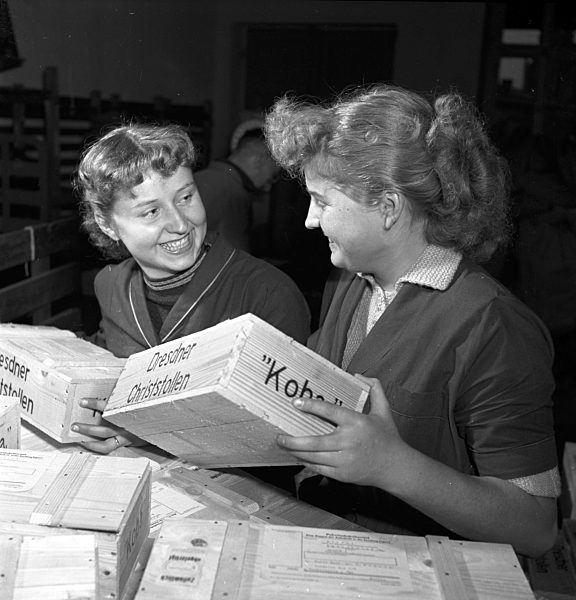 DDR - Dresdner Christstollen 1954