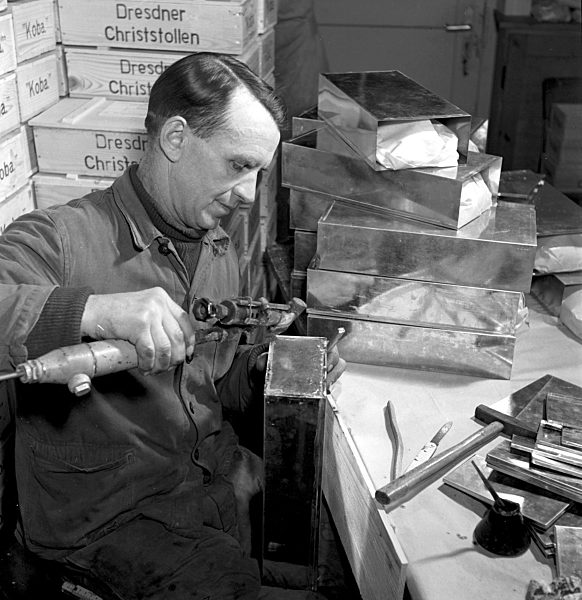 DDR - Dresdner Christstollen 1954