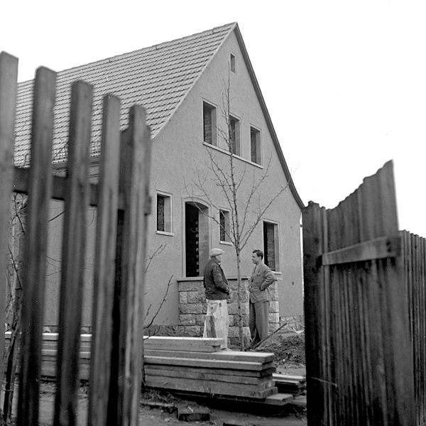 DDR - Eigenheimbau 1954