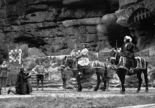 DDR - Felsenbühne Rathen 1954