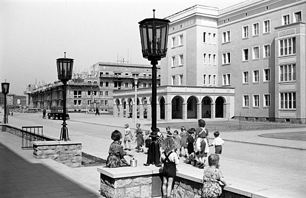 DDR - Stalinstadt 1954
