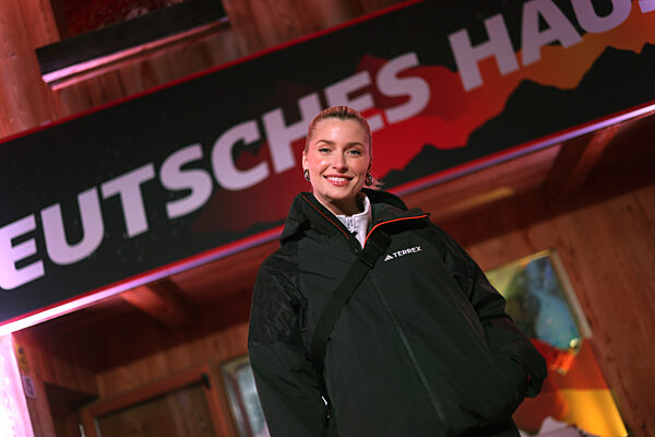 Deutsches Haus - Olympische Winterspiele 2026 - Lena Gercke im Deutschen Haus