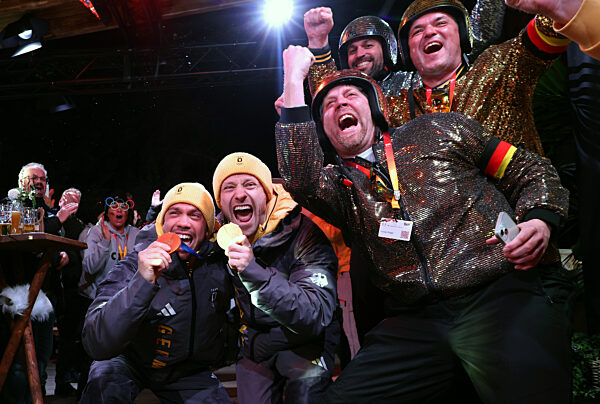 Deutsches Haus - Olympische Winterspiele 2026 - Wendl/Arlt mit Bronze