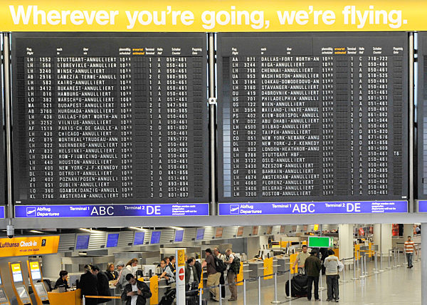 Flughafen Frankfurt weiter gesperrt