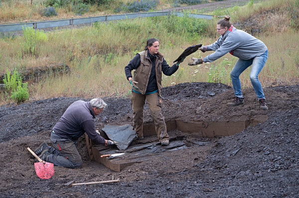 Forschung in der Grube Messel