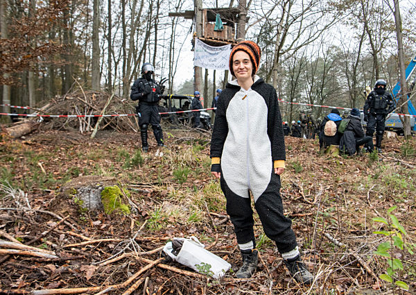 Polizeieinsatz am Dannenröder Forst
