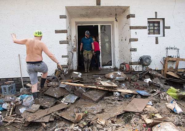 Nach dem Unwetter in Rheinland-Pfalz