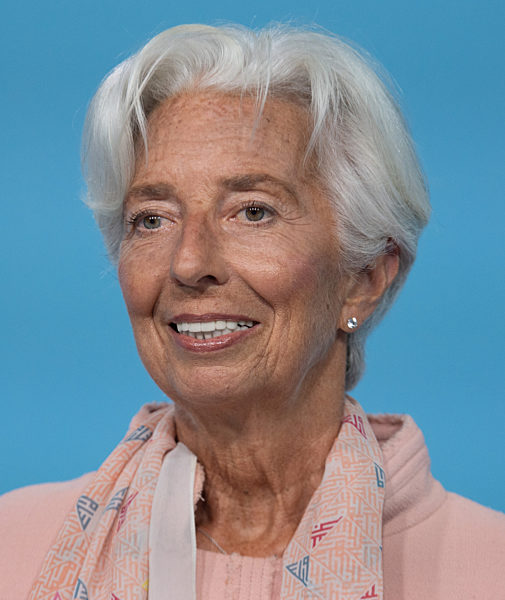 Pressekonferenz der EZB - Christine Lagarde