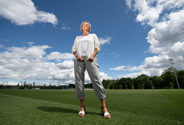 Bundestrainerin Voss-Tecklenburg