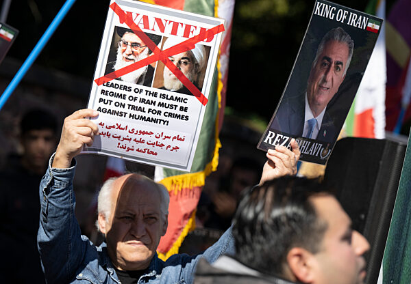 Protest gegen den Iran