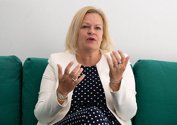 Nancy Faeser im Interview
