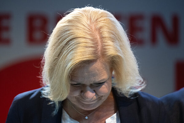 Landtagswahl Hessen - Wahlparty SPD