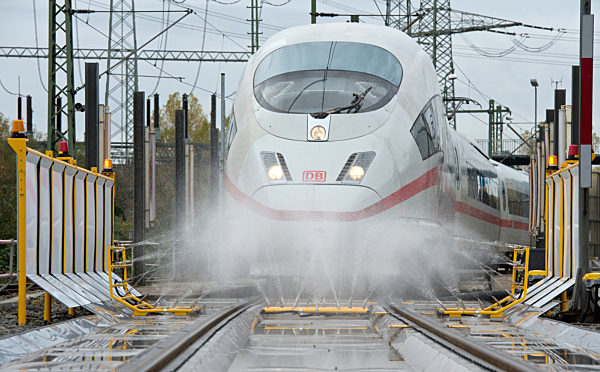 Bahn stellt Glykol-Sprühanlage vor
