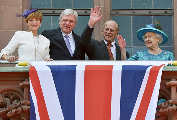 Britische Queen besucht Deutschland