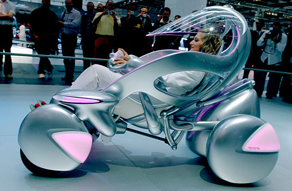 "I-Move" heisst die futuristische Konzeptstudie von Toyota...