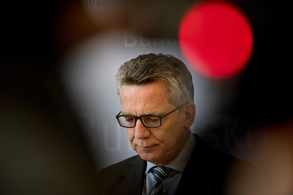 PK BKA - Thomas de Maiziere