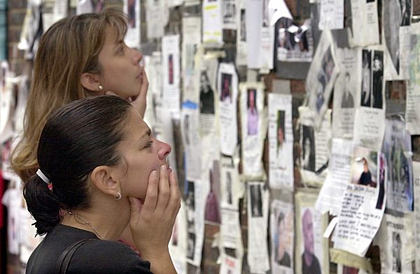 Nach Anschlag auf das WTC: Angehörige hoffen noch immer