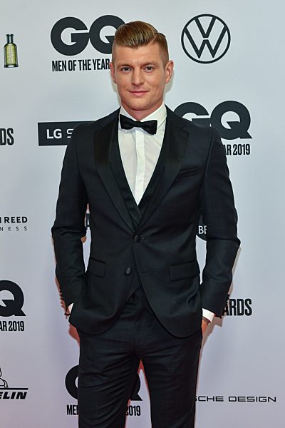 Toni Kroos (Fußballer)
GQ Men of the year 2019, Komische Oper,
Berlin, 7.11.2019
