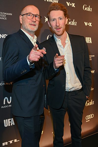 Peter Lohmeyer mit Sohn Louis Klamroth
Opening Night von GALA und UFA...