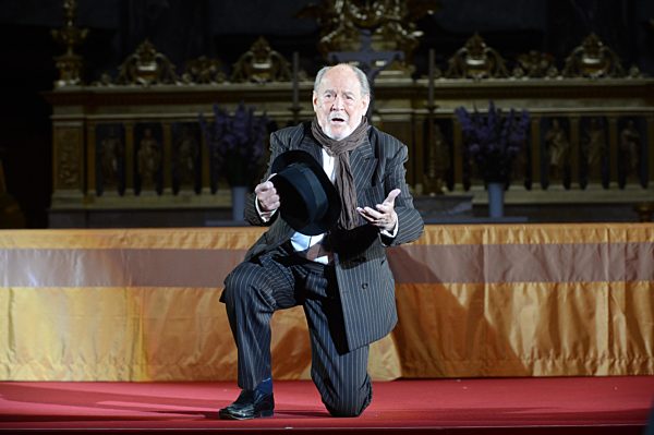 Herbert Köfer ("Der arme Nachbar")
Fotoprobe "Jedermann", Berliner Dom, 15...