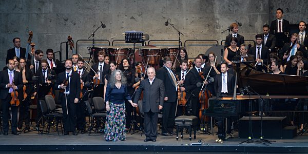 Solistin Martha Argerich, Daniel Barenboim
Konzert West-Eastern Divan...