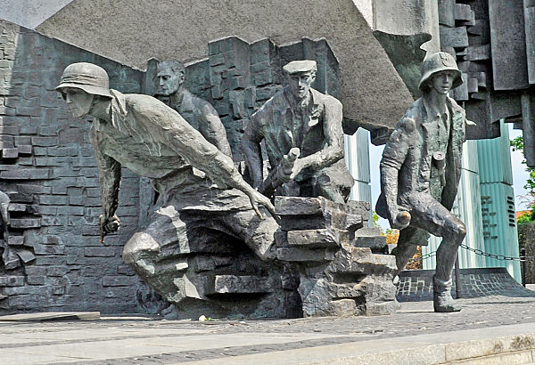 Denkmal zur Erinnerung an den Warschauer Aufstand