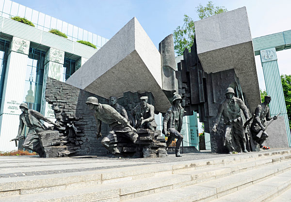 Denkmal zur Erinnerung an den Warschauer Aufstand